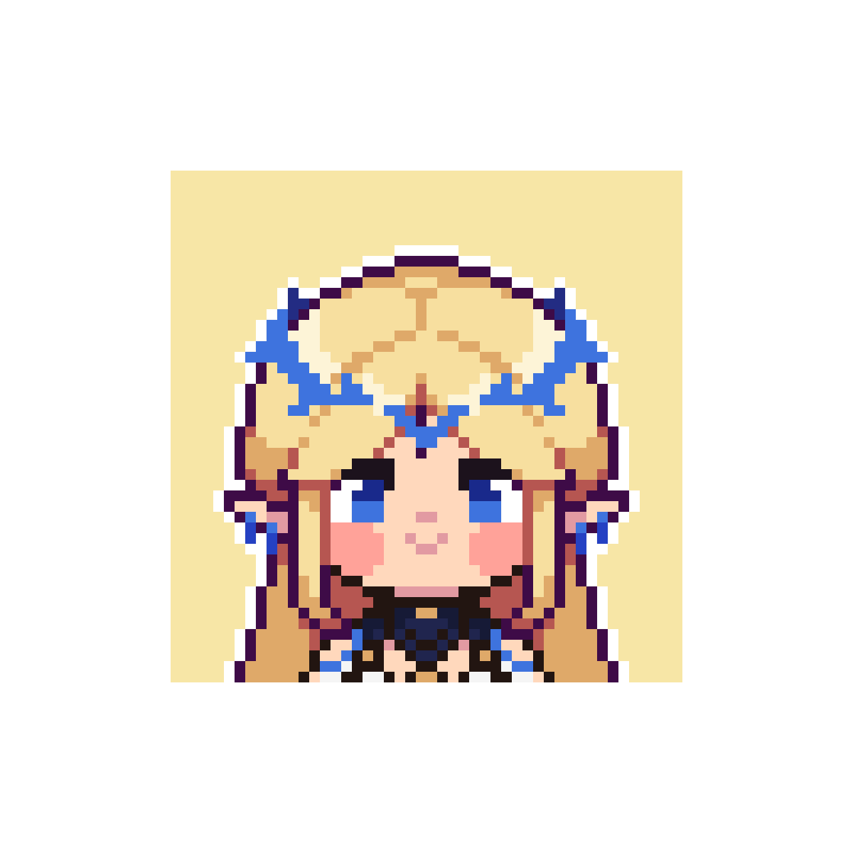 Cartethyia #鳴潮ファンアート #Wuwafanart #ドット絵 #pixelart