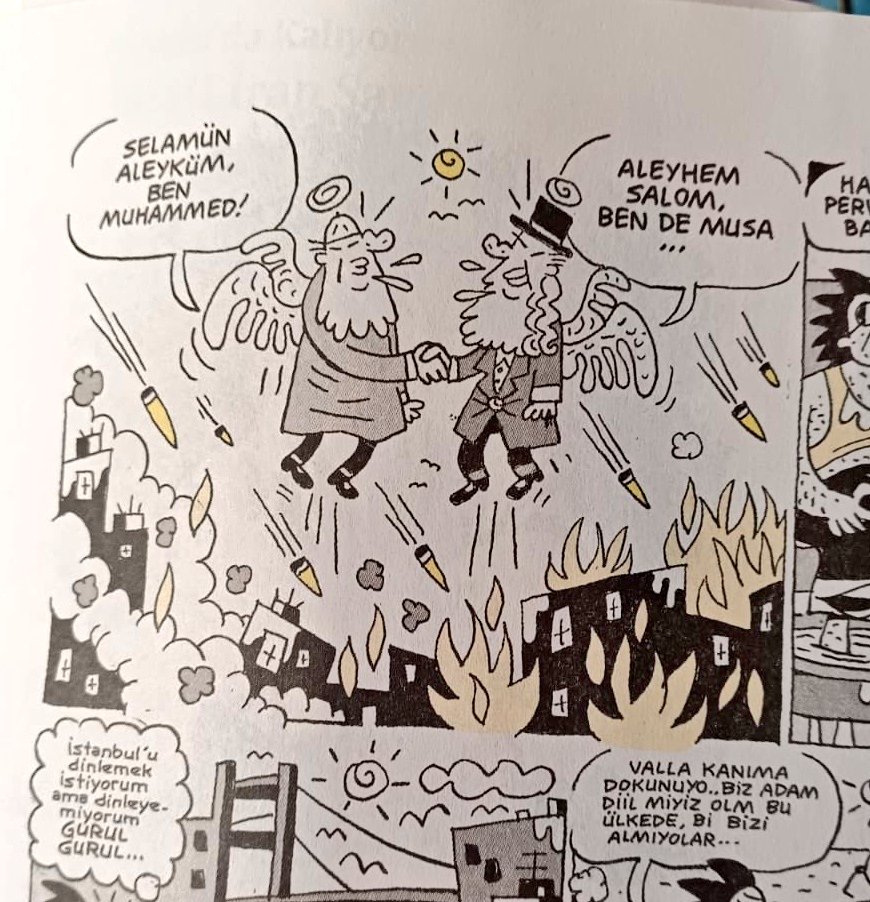 Bu savaşı sizler çıkarttınız.. dininizi de alın zktr olun gidin artık şu dünyadan.