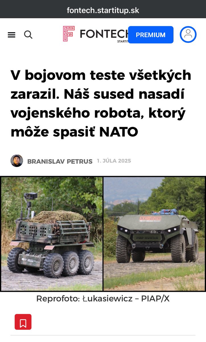 szepczyk's tweet image. 🚀 Proud to see PIAP HUNTER &amp;amp; IBIS gaining international defence media attention after HEDI OPEX 2025 near Rome! Our autonomous UGVs excelled in logistics, CASEVAC &amp;amp; recon roles. Polish tech making waves—from Europe to the Indo-Pacific! 🌍🤖 #defencetech #robotics #PIAP #HEDI2025