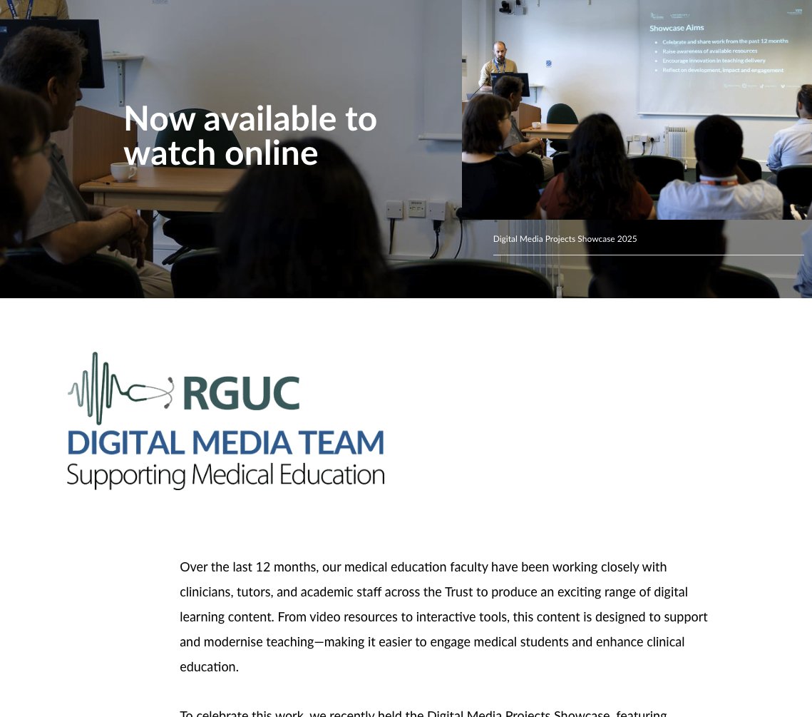 Ron Grimley Undergraduate Centre (@rguc) on Twitter photo The latest edition of our newsletter is out now.
Find out about recent developments and events around medical education within our teaching academy....
Visit rise.articulate.com/share/LgUxaz3v… to read on...
#meded <a href="/UoBMBChB/">UoBMBChB</a> <a href="/unibirmingham/">Uni of Birmingham</a> <a href="/AstonUniversity/">Aston University</a> <a href="/worcester_uni/">University of Worcester</a> #NHS #news The latest edition of our newsletter is out now.
Find out about recent developments and events around medical education within our teaching academy....
Visit rise.articulate.com/share/LgUxaz3v… to read on...
#meded <a href="/UoBMBChB/">UoBMBChB</a> <a href="/unibirmingham/">Uni of Birmingham</a> <a href="/AstonUniversity/">Aston University</a> <a href="/worcester_uni/">University of Worcester</a> #NHS #news