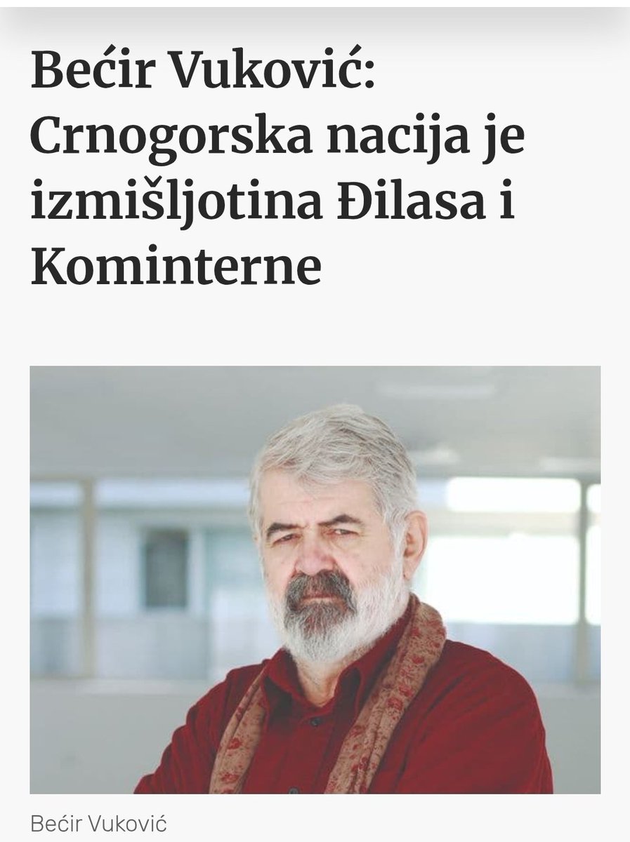 Odluka da B. Vuković bude predsjednik Žirija za dodjelu 13.julske nagrade 2021. god. je u javnosti izazvala žestok revolt. Danas, 4 godine kasnije i sam dobija najveću 🇲🇪 državnu nagradu. Skandal!
Slutim da će biti oduzimanja nagrada u budućnosti. Počećemo od RVP pa do 13.julske.