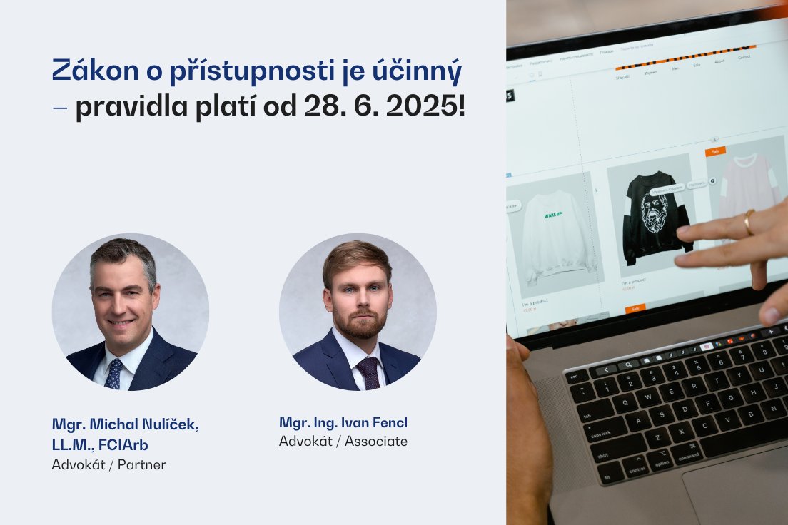 📢 Nový zákon č. 424/2023 Sb. o požadavcích na přístupnost platí už od 28. 6. 2025! Týká se IT, e-komunikací i financí. Neplnění = pokuty. Více o klíčových požadavcích: rowan.legal/regulace-prist…

#Regulace #Přístupnost