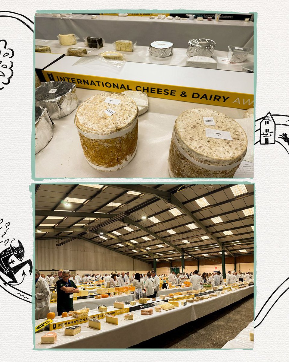 Jess and Karena took a trip to the International Cheese Awards last week - and yes, it was basically cheese heaven 🧀

A whole hall packed with wheels, wedges, and white coats. Safe to say, we felt right at home.