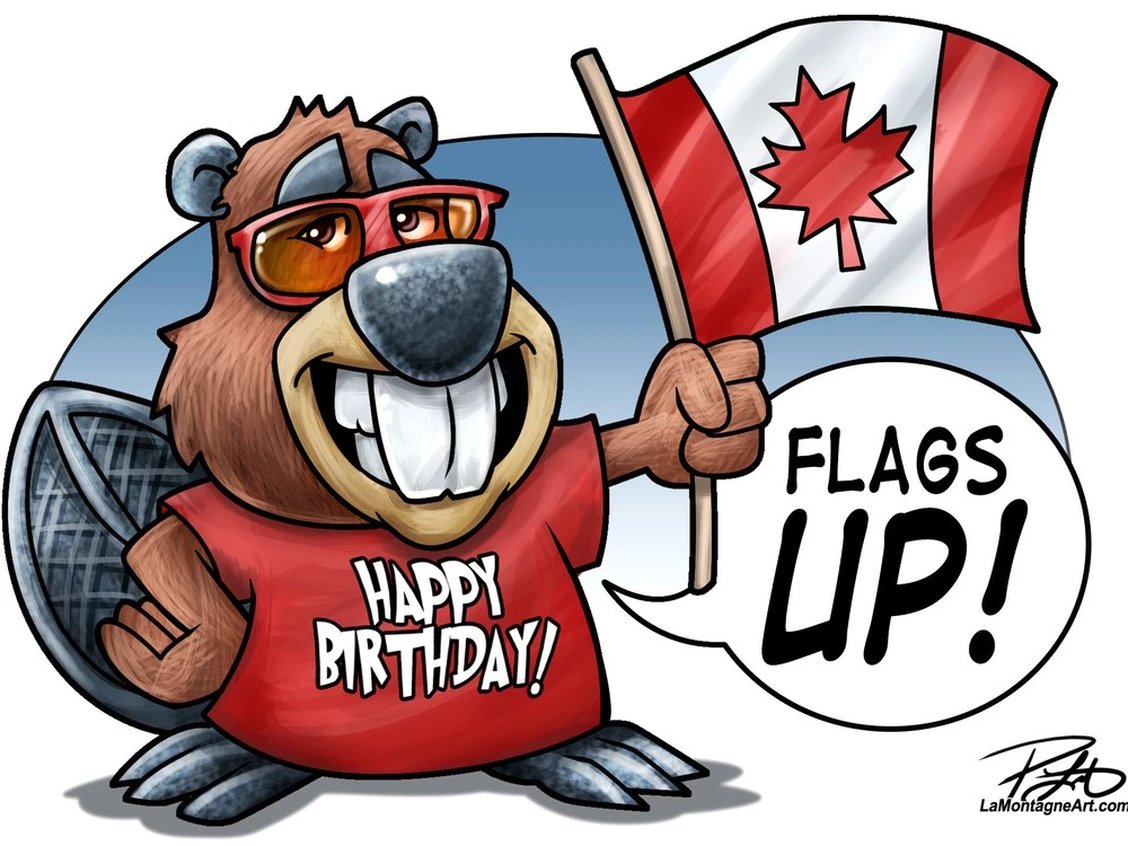 HAPPY CANADA DAY! The country who's leader has never pedaled gold sneakers, autographed bibles, fake schools, eau de toilet cologne or anything else.