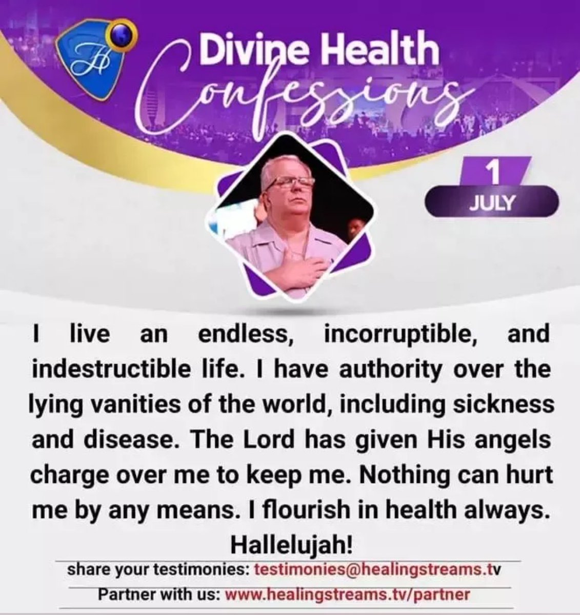 #divine_health, #healingstreams #pastorchris #loveworld