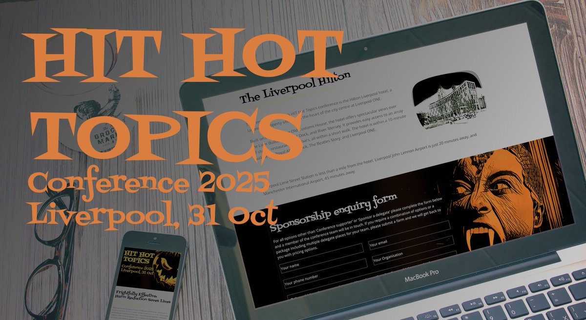 Only one week to go before we start announcing speakers for HIT Hot Topics 2025, that means only 7 days before the price goes up!
2025.hit.org.uk