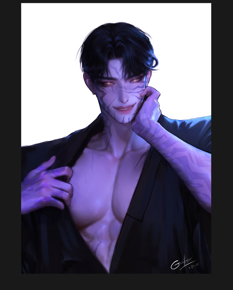 #KPOPDEMONHUNTERS  จะบอกว่า ภาพนี้วาดแยกส่วนไว้พร้อมริกนะ