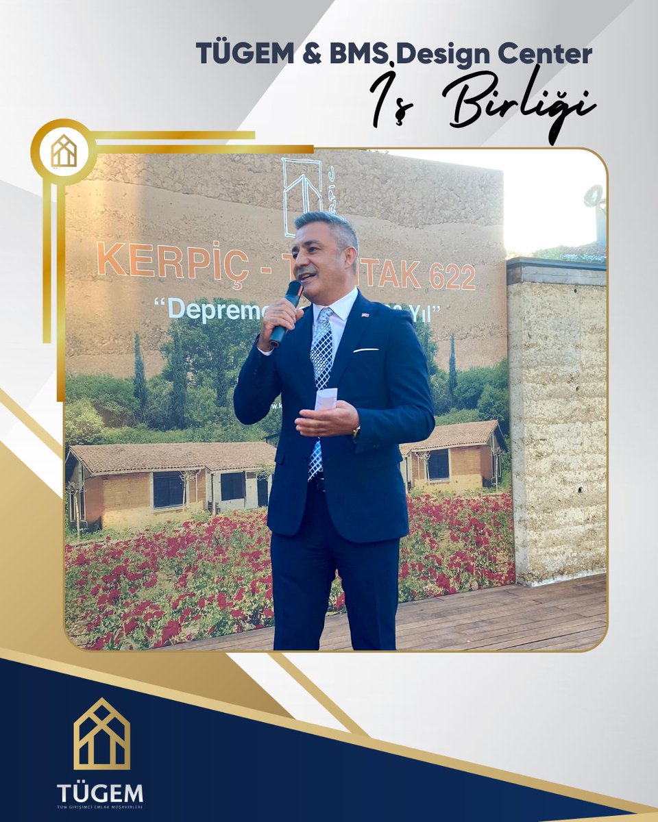 Tasarım ve Gayrimenkul Dünyası Buluştu: TÜGEM ve BMS’den Güçlü İş Birliği

Sektörde fark yaratan bir iş birliğine daha hep birlikte imza attık!
TÜGEM olarak, Türkiye’nin önde gelen iç mimarlık ve tasarım markalarından BMS Design Center ile önemli bir ortaklığa başladık.
