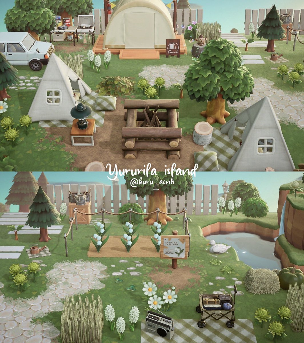 丘の上のキャンプ場🏕️
メイキングもぜひ観てください☻

➪youtu.be/wcFZ6uBYlqs?si…

#あつ森 #あつまれどうぶつの森 #acnh