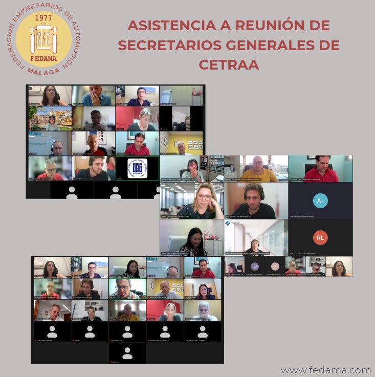 FEDAMALAGA's tweet photo. En el día de ayer, 30-06-2025, Fedama asistió a reunión de secretarios generales de CETRAA. 🚘🛠

#Fedama #secretariosgenerales #CETRAA #Automoción #APTRA #FedamaAptra #Taller #Talleres https://t.co/iwC03KQnDx