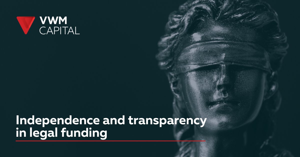 vwmcapital's tweet image. Independence and transparency are the foundations of ethical legal financing. So, naturally these principles guide every aspect of our approach. Read more in our guide ➡️
vwmcapital.com/insight/litiga…
#AlternativeInvestments #LitigationFinancing #ESGinvestment #SocialImpactInvesting