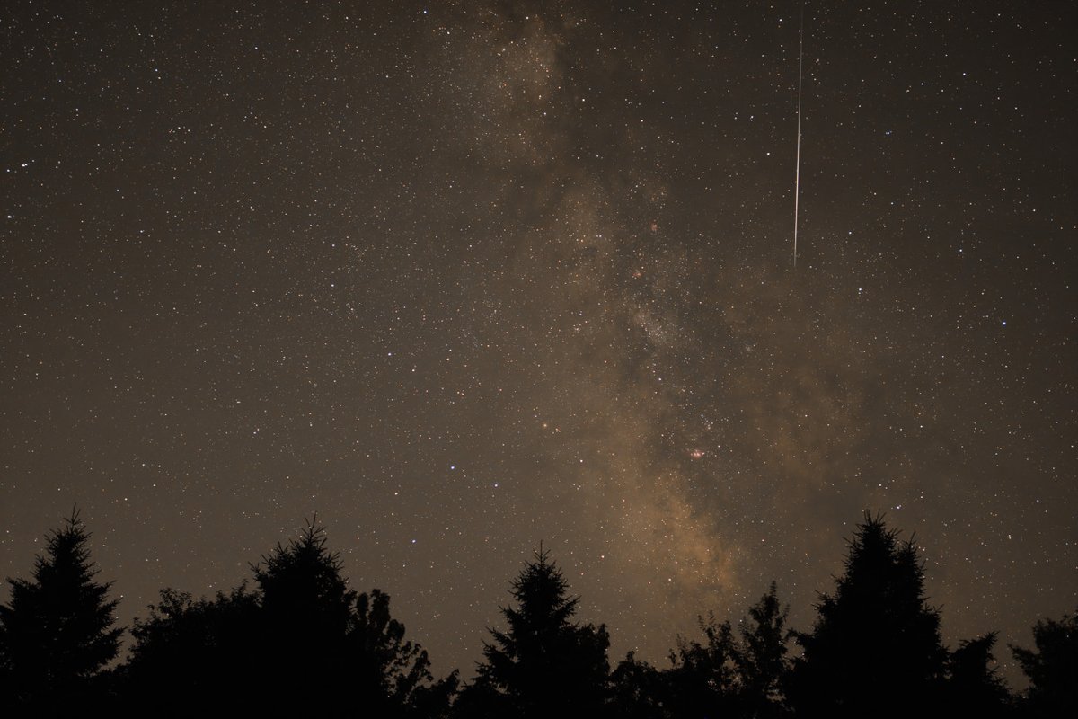A nice meteor this morning.