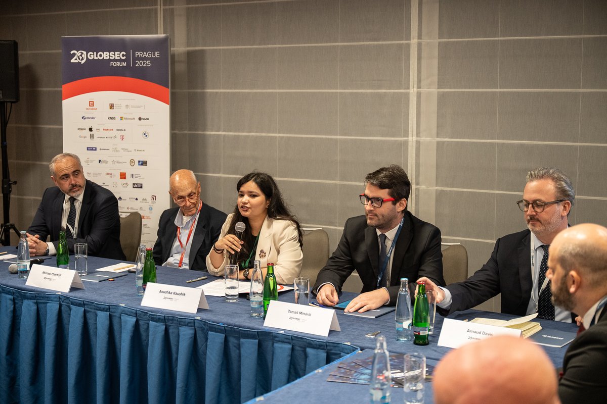 GLOBSEC's tweet image. At this year's #GLOBSEC2025 Forum, we held a thought-provoking roundtable discussion titled 'Pan-European Cyber Resilience: Challenges and Opportunities', in collaboration with the National Cyber and Information Security Agency (NÚKIB).
This session marked the launch of the…