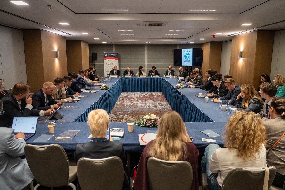 GLOBSEC's tweet image. At this year's #GLOBSEC2025 Forum, we held a thought-provoking roundtable discussion titled 'Pan-European Cyber Resilience: Challenges and Opportunities', in collaboration with the National Cyber and Information Security Agency (NÚKIB).
This session marked the launch of the…