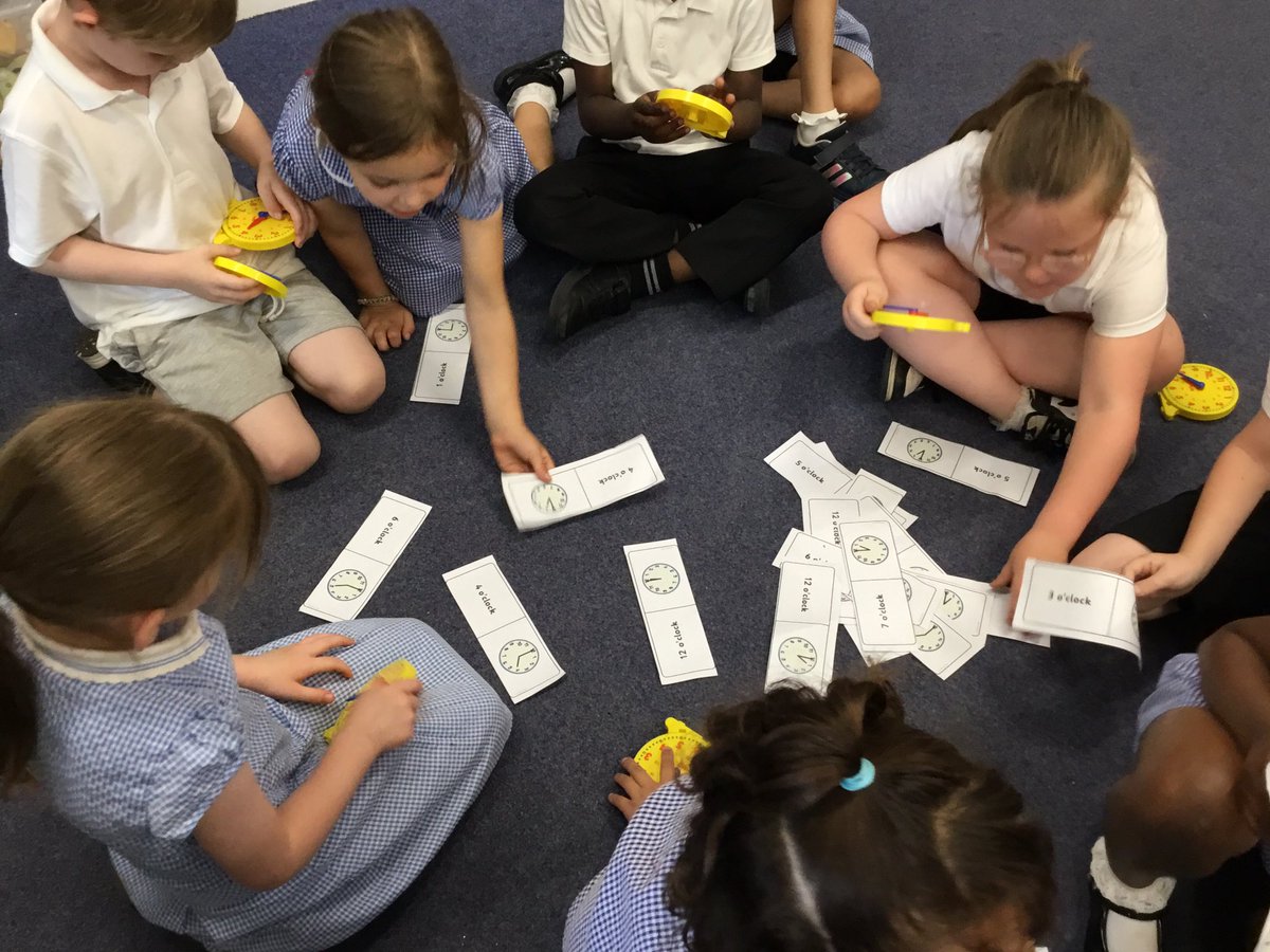 What’s the time Mr Wolf?
Year 1 are starting to learn how to tell the time.