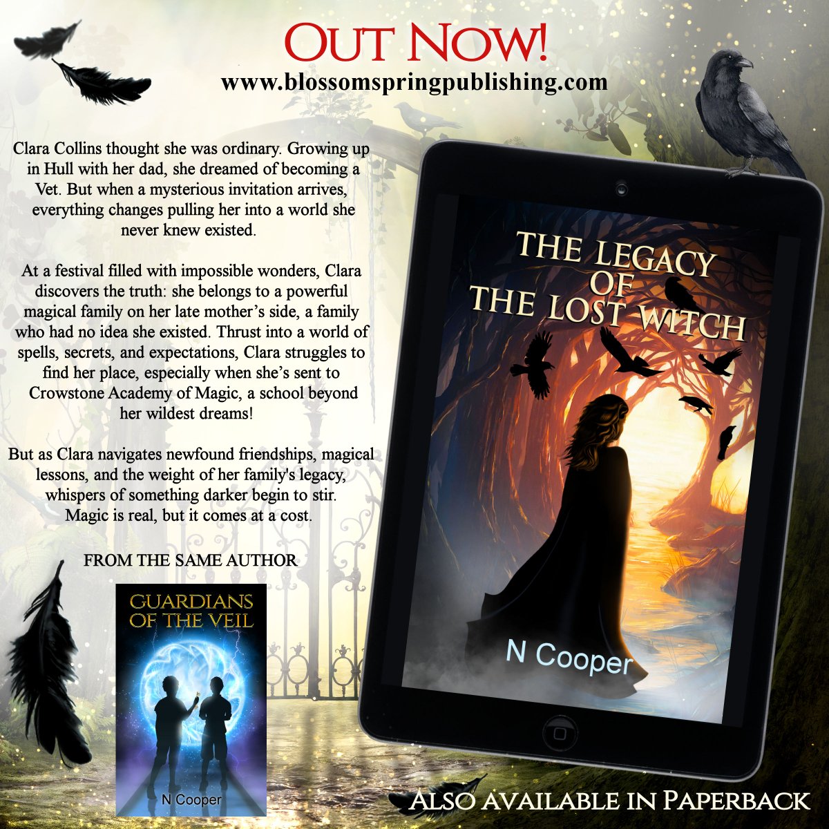 BlossomSpring3's tweet image. New Release!!

#fantasyfiction #fantasybooks #fantasybookstagram #childrensfiction