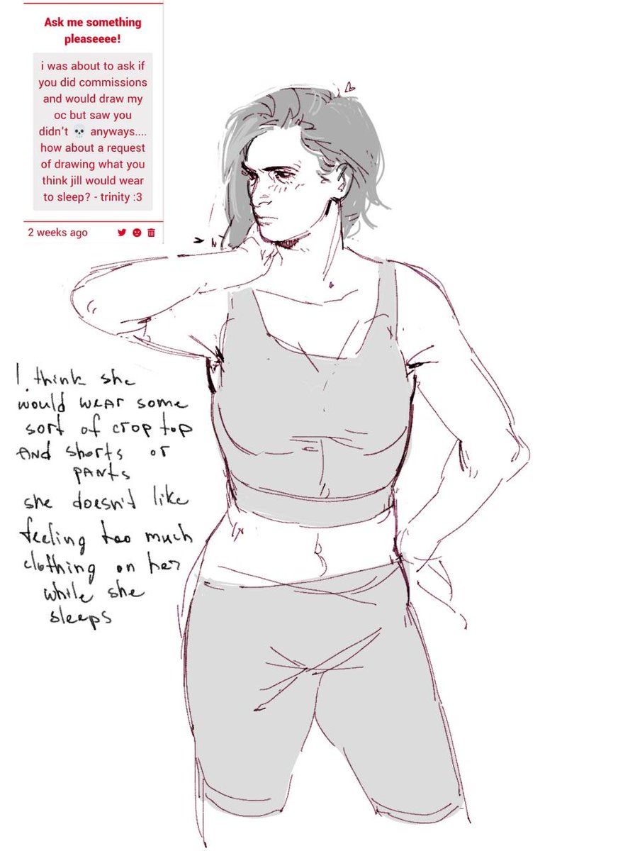 gerxinski's tweet image. Thank you for the strawpage request!
#JillValentine