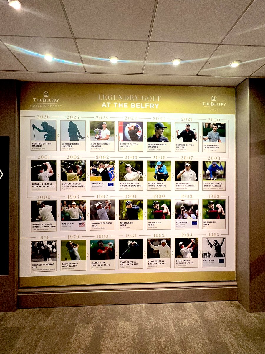 What a day <a href="/TheBelfryHotel/">The Belfry Hotel & Resort</a> with <a href="/transferroom/">TransferRoom</a> ⛳️ ⚽️📈 💼