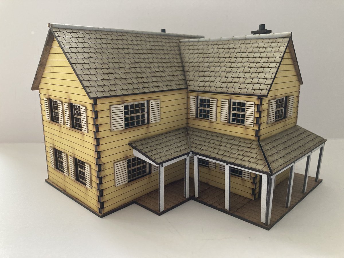 _empiresatwar_'s tweet photo. 3 of our favourite buildings.
Ready made order.
28mm Old West Yellow House.
28mm Old West Livery Stable.
28mm Old West Grande Hotel.
Available here

https://t.co/03UxmmN57P https://t.co/nCPESzRSLQ