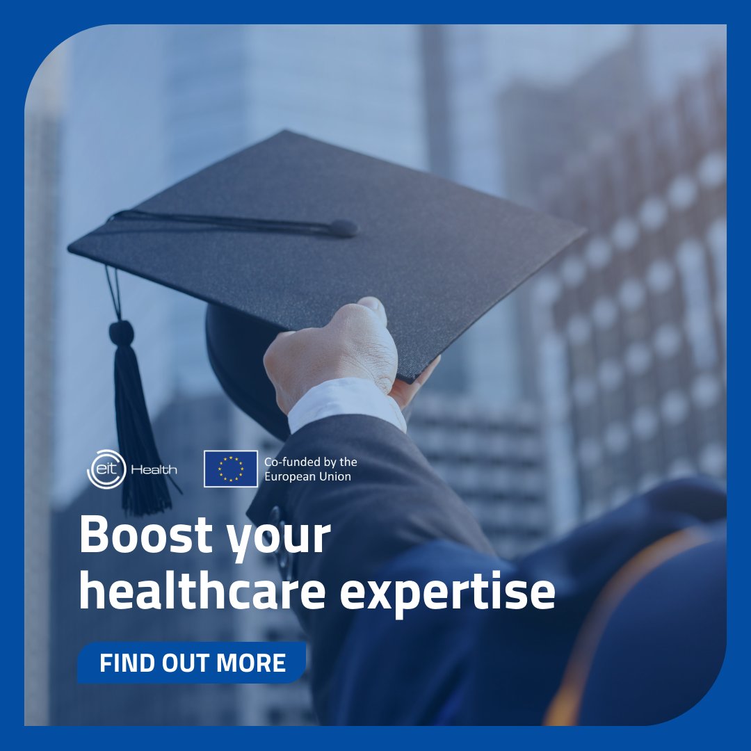 🎓 Restez à la pointe de l’innovation en santé !
Personnalisez votre formation et boostez votre carrière avec l'un des 3 parcours Certified Innovation Path d’<a href="/EITHealth/">EIT Health</a> : Health Data, Digital Medical Devices, High Value Care
Candidatez avant le 1er sept. : eithealth.eu/programmes/cer…