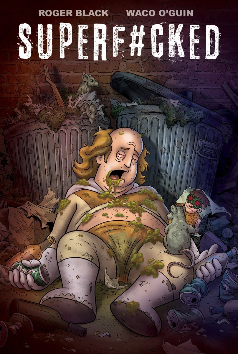 Mosputa's tweet image. AP NEWSFLASH!
Dateline:07/01/2025
ANTARCTIC PRESS signs deal to produce a new comic by the creators of BRICKLEBERRY and PARADISE P.D.
AP has teamed up with Roger Black and Waco O’Guin to produce new comic: SUPERF#CKED!