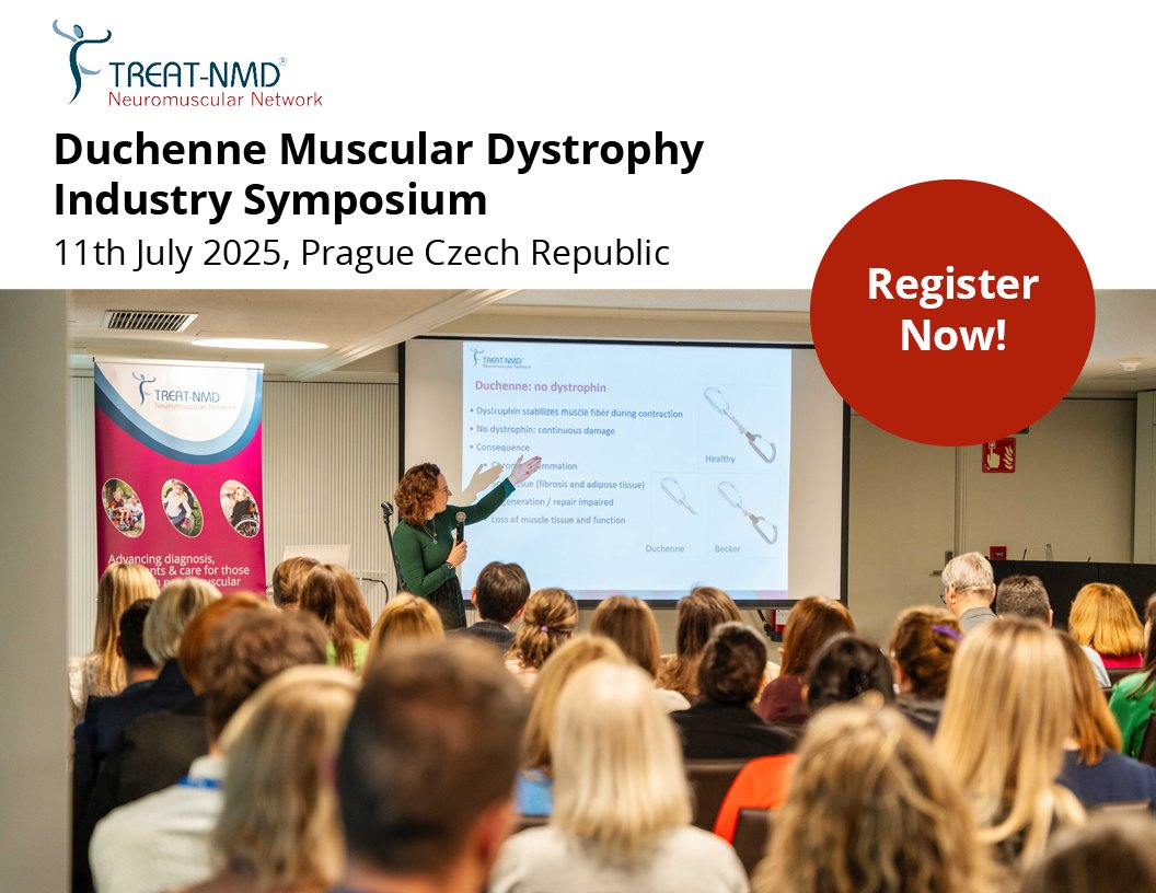 Are you a student in medicine, life sciences, or a related field?

Join us for the TREAT-NMD Duchenne Muscular Dystrophy Industry Day – a free, expert-led symposium on the latest in DMD research, treatment, and care.

📍 Grandior Hotel, Prague
🗓️ Friday 11 July 2025 | 09:00–18:30