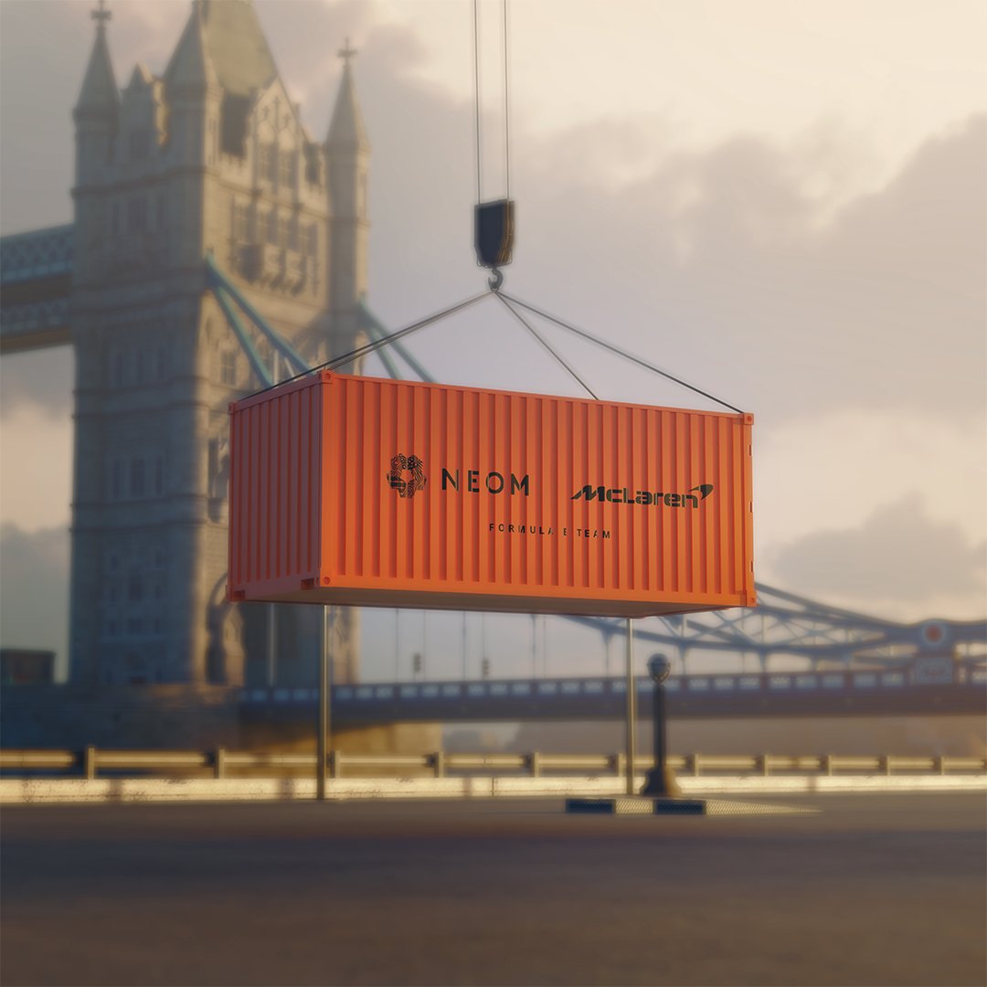 A special delivery has landed in London for <a href="/McLarenFE/">NEOM McLaren FE</a>. Any guesses what’s in there? 

Stay tuned
🗓️ 2 July 2025
🕓 2:25 PM KSA

#NEOMxMcLaren