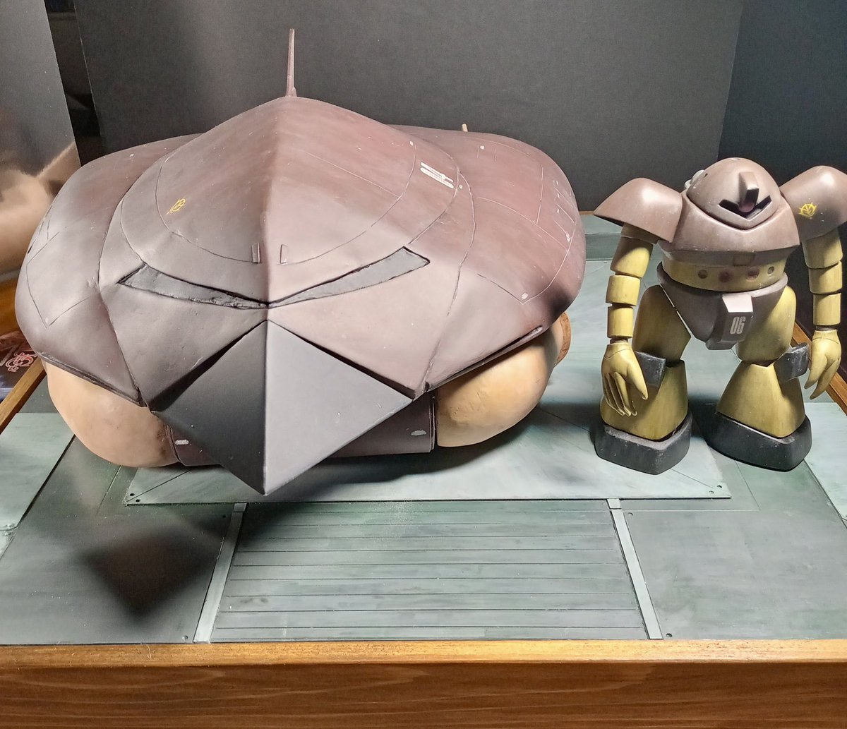 syouyuzara's tweet image. MA(モビルアーマー)と艦艇の展示会、略して「マ艦展」まだ若干の枠がありますのでまで参加可能です
また見学だけなら事前予約不用で無料なのでお時間あれば是非!!
#マ艦展
