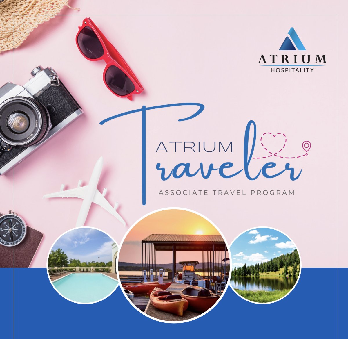 🌟 Atrium Associates 🌟

Tell us, where will you be traveling to this summer? 🏨✨

Don't forget about our Atrium Traveler program, offering you steep discounts at all our hotels. Enjoy your summer travel with us and save big! 🌞✈️

 #AtriumTraveler #Perks #Hospitality