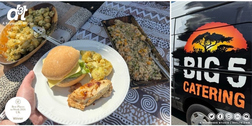 A feast in the sun! ☀️

With summer in full swing, we were excited to welcome back the team at Big 5 Catering last week, who served up a range of sensational BBQ dishes for us all!

Thank you for coming in to see us!

#GoTeam #KeywordsStudios