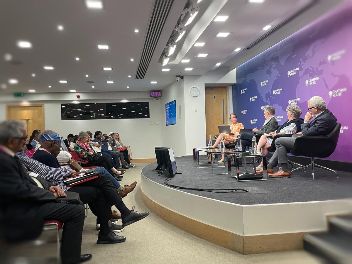 Chatham House Global Health Programme tweet media