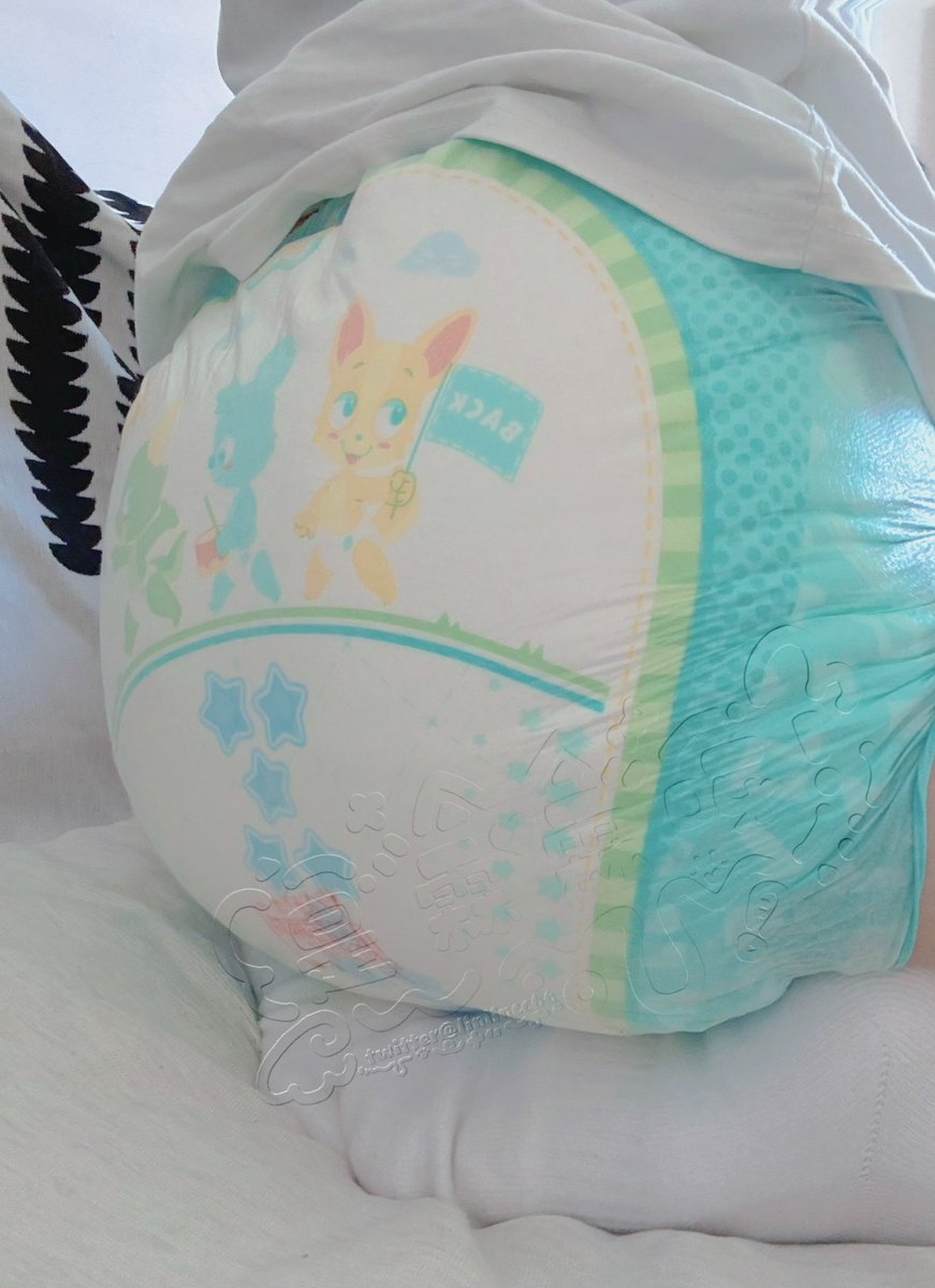 是错觉吗，好像变水滴了💦
#ABDL #幼児退行 #おむつ #おむつ女子