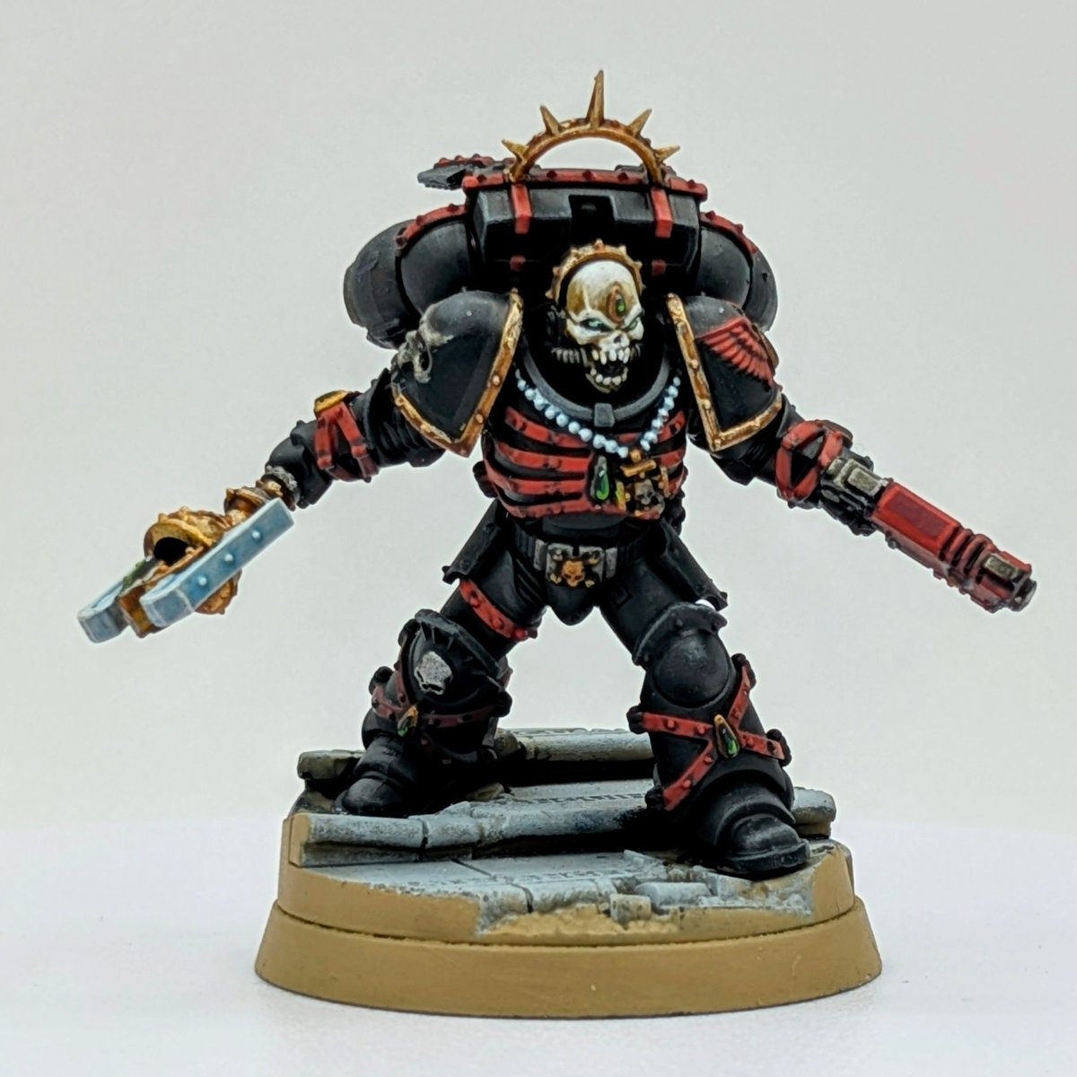 CoreGamesEvents's tweet image. Finished a Blood Angel commission. Heat is getting a bit much for painting in the UK just now.

#PaintingWarhammer #paintslam25 #Warmongers #40k #spacemarines #bloodangels