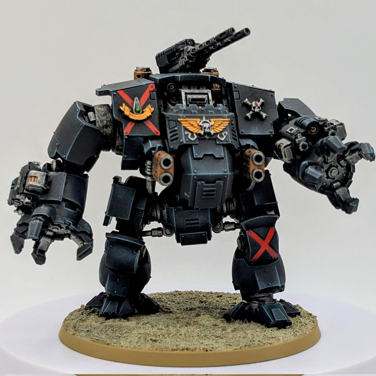 CoreGamesEvents's tweet image. Finished a Blood Angel commission. Heat is getting a bit much for painting in the UK just now.

#PaintingWarhammer #paintslam25 #Warmongers #40k #spacemarines #bloodangels