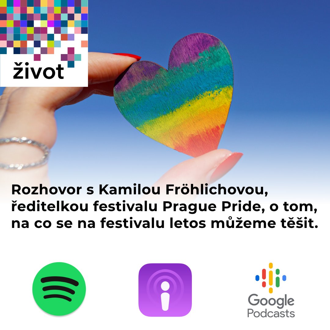 ŽIVOT+ Nový díl podcastu s Kamilou Fröhlichovou je venku! Prague Pride letos slaví 15 let — a podle ředitelky festivalu Kamily Fröhlichové nás čeká silná oslava.

👉 Jaké změny letos čekají návštěvníky?
 👉 Proč zní téma „Kde domov můj“ tak silně?
 👉 Jak festival pomáhá bourat