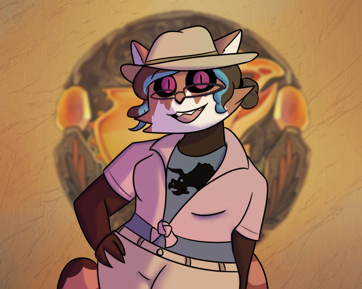 ALRIGHT YINZ!!! ITS ARTFIGHT TIME!!
GO TEAM FOSSILS!!!! 🦖☠️🧡

#artfight #artfight2025 #TEAMFOSSILS #dinosaur  #art #oc #fanart #HelluvaBoss #HazbinHotel