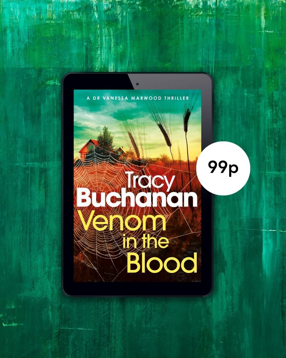 Hardman & Swainson (@hardmanswainson) on Twitter photo Kindle Monthly Deal! ๐ธ๏ธ๐ท๏ธ
<a href="/TracyBuchanan/">Tracy Buchanan Author</a>'s VENOM IN THE BLOOD is 99p on Kindle for July!
A twisted killer. A tangled web of lies. Dr Vanessa Marwood's past is coming back to haunt her...
Get the Kindle deal now: shorturl.at/FqvV2 Kindle Monthly Deal! ๐ธ๏ธ๐ท๏ธ
<a href="/TracyBuchanan/">Tracy Buchanan Author</a>'s VENOM IN THE BLOOD is 99p on Kindle for July!
A twisted killer. A tangled web of lies. Dr Vanessa Marwood's past is coming back to haunt her...
Get the Kindle deal now: shorturl.at/FqvV2