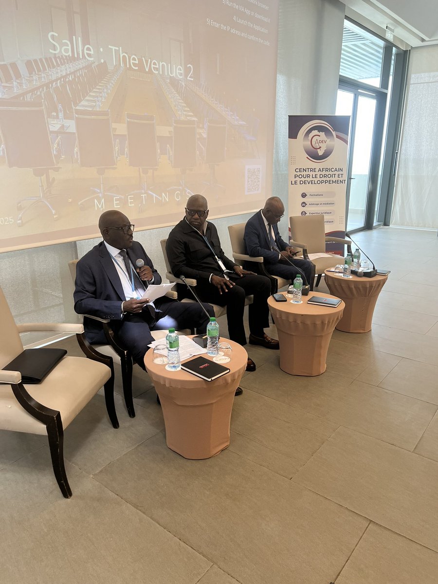 vieuxmko's tweet photo. Heureux d’avoir ouvert ce matin à Dakar les travaux du 18ᵉ Congrès des Juristes d’Affaires (#COJA), en présence d’universitaires, d’enseignants, de magistrats, d’avocats, de notaires, d’huissiers et de professionnels du droit venus de toute l’Afrique.
Le thème de cette édition — « Management des Cabinets et des Directions juridiques en Afrique : Compétences, stratégies, outils d’aujourd’hui et de demain » — interroge directement notre capacité à adapter nos pratiques aux exigences contemporaines de l’entreprise, de la gouvernance juridique et du règlement des litiges.
Pendant trois jours, le COJA est un espace de réflexion concrète, d’échanges exigeants et de partages d’expériences au service du droit, de l’économie et de la justice en Afrique.
Le droit des affaires africain a besoin de professionnels solides, formés, connectés et stratèges.
Engageons-nous résolument pour construire un véritable État de droit économique sur notre continent.
#COJA
#OHADA
#FORMATIONENDROIT