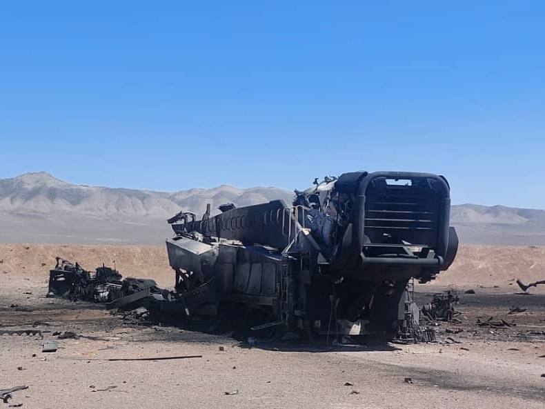 inbarspace's tweet image. One week after the ceasefire - No high quality of Iranian missile launches was shown, nor more relics of destroyed TELS of missiles - except one that was published during the war.