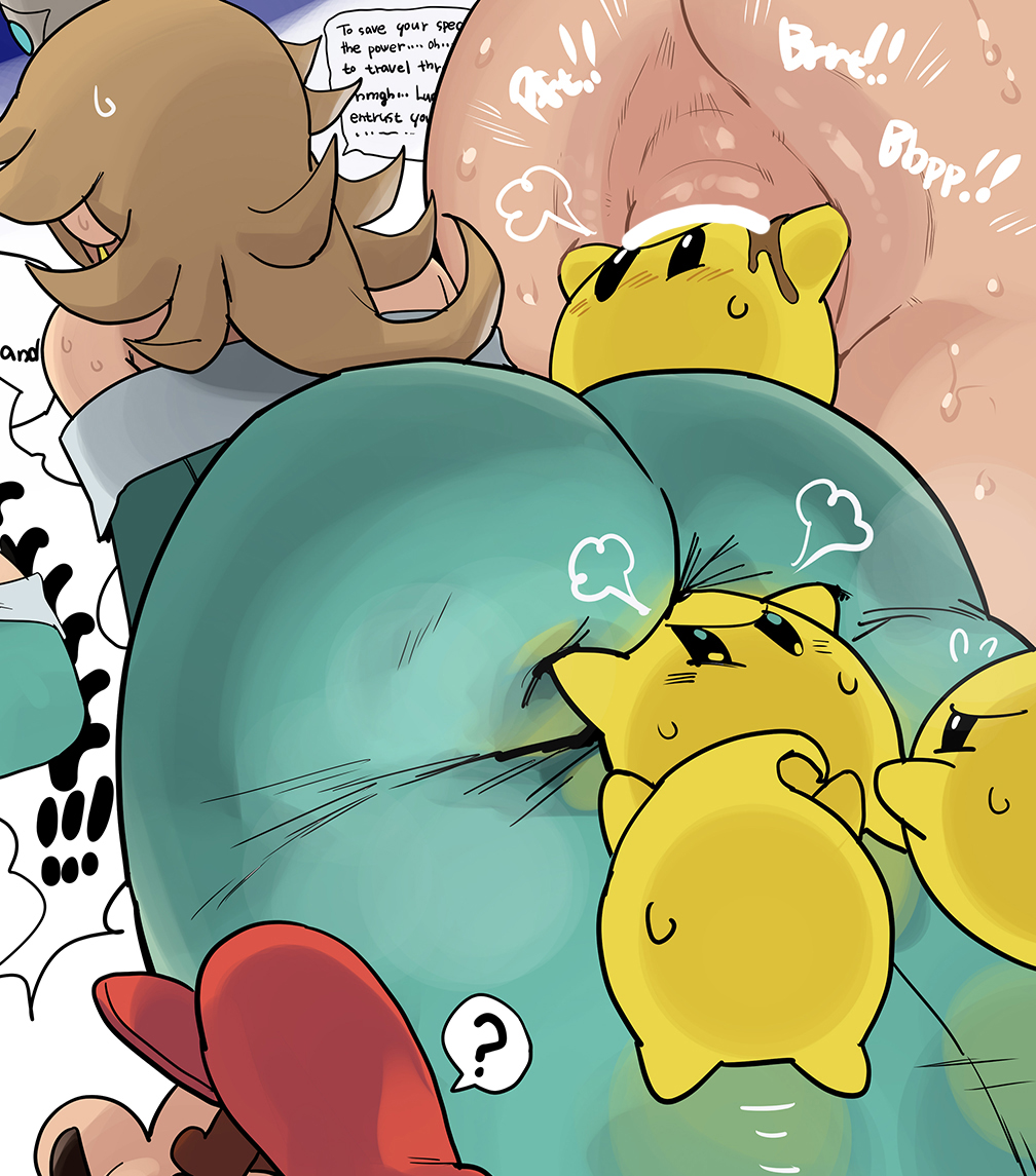 Rosalina is severely constipated.