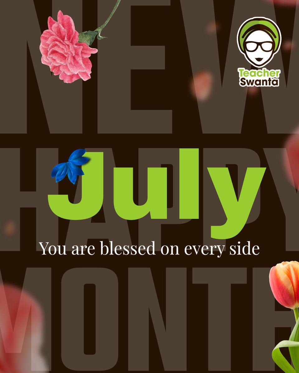 July is here… and it comes with a fresh call to serve.

I walk into this month with open hands and a ready heart — for every child, every school, every story that reminds me why I began.

May July be kind to the work we do.

Tr. Swanta ©01.07.2025
#teacherswanta #julyreflections