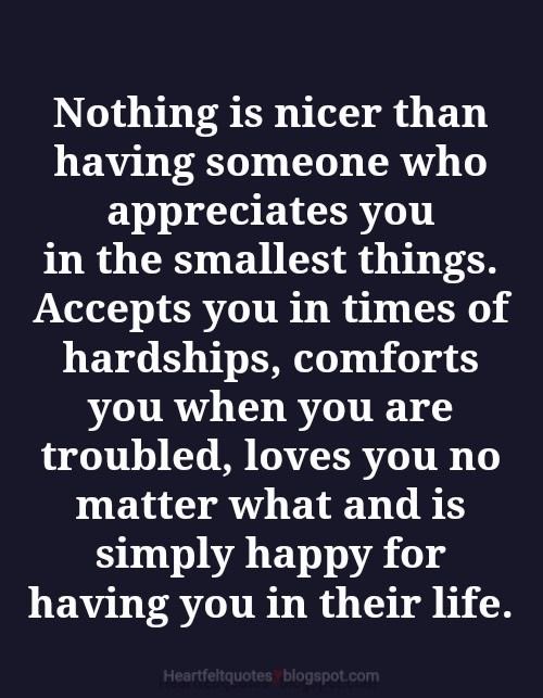 Nothing is nicer than being appreciated. But sometimes we don't get the support we need from the people around us. That shouldn't stop us from loving, caring for, and appreciating ourselves. #live #love #life #inspiration #motivation #kindness #happiness #peace #TuesdayMotivation