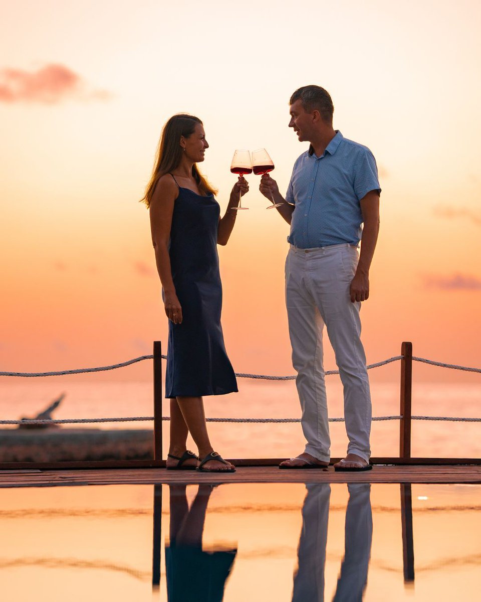 Savor romantic nights at Lily Beach with fine wines, ocean breezes, and unforgettable moments under the stars. 🍷✨ 

#LilyBeachMoments #MaldivesRomance #WineByTheSea #ValentinesInParadise
