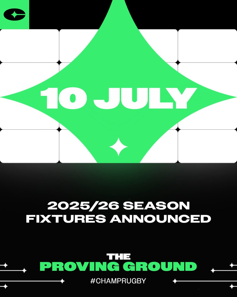🔒 LOCK THIS DATE IN ⬇️

#ChampRugby