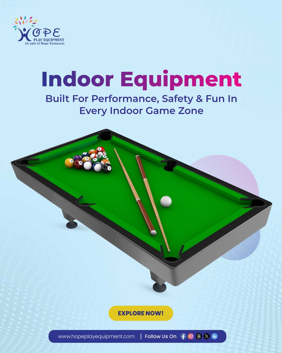 Hopeplayventure's tweet image. 🏀🎯 From toddlers to teens, Hope Play Equipment offers safe, exciting indoor play setups that spark fun and creativity!
👉 Turn any space into the ultimate game zone today!

🌐 hopeplayequipment.com 
📞 +91 7349504747

#hopeplayequipment #indoorplayarea #kidsplayzone