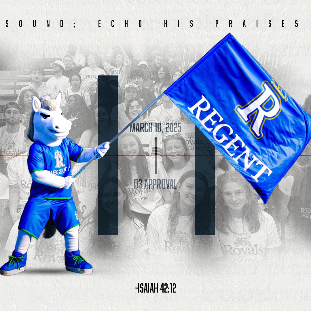 Regent_Royals's tweet image. IT’S OFFICIAL. Regent University is now officially a member of the Coast-To-Coast Conference. Our new home beginning today. @C2CAthConf @RegentU #RoyalsRise