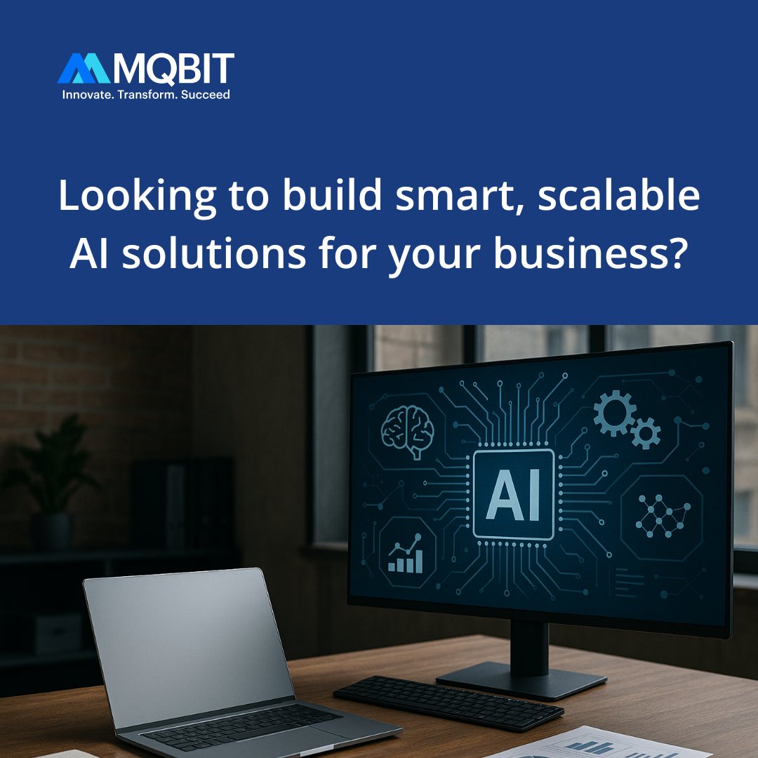 MQBIT Technologies (@mqbittechnology) on Twitter photo Boost your biz with smart AI tools π
Chatbots | NLP | ML | AI Apps β built simple by MQBIT Technologies
π +91 96677 66204 | +91 96259 00439
π© sales@mqbittechnologies.com | info@mqbittechnologies.com
π mqbittechnologies.com
#AI #ML #Chatbots #TechForBusiness Boost your biz with smart AI tools π
Chatbots | NLP | ML | AI Apps β built simple by MQBIT Technologies
π +91 96677 66204 | +91 96259 00439
π© sales@mqbittechnologies.com | info@mqbittechnologies.com
π mqbittechnologies.com
#AI #ML #Chatbots #TechForBusiness