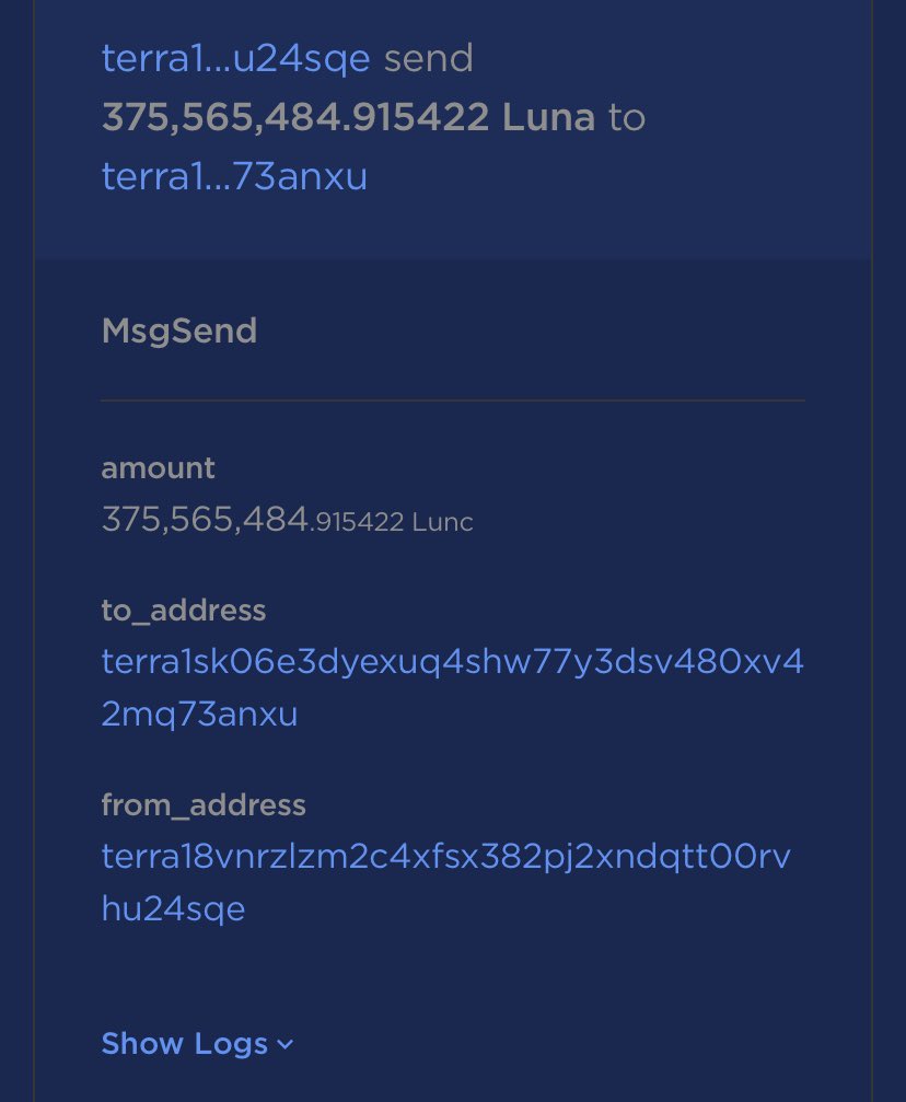 Mr. Diamondhandz1๐ (@mrdiamondhandz1) on Twitter photo UPDATE: #Binanceย has burned 375,565,484 $LUNC for its monthly burn. ๐ฅ
Thank you <a href="/cz_binance/">CZ ๐ถ BNB</a> and <a href="/_RichardTeng/">Richard Teng</a> for continuing to support the #LUNC community. ๐๐คฒ๐ป #Crypto UPDATE: #Binanceย has burned 375,565,484 $LUNC for its monthly burn. ๐ฅ
Thank you <a href="/cz_binance/">CZ ๐ถ BNB</a> and <a href="/_RichardTeng/">Richard Teng</a> for continuing to support the #LUNC community. ๐๐คฒ๐ป #Crypto