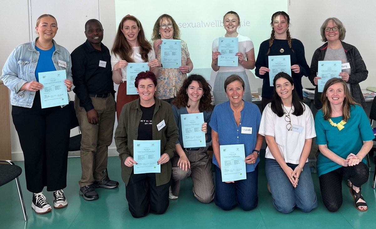HSE Dublin and South East (@hsedubsoutheast) on Twitter photo Congrats to all who completed the 2025 Foundation Programme in Sexual Health Promotion! 👏 #HealthPromotionandImprovement supports professionals to promote sexual health with confidence, knowledge & skill.
📩 Enrol for 2026: HealthPromotionCHEast@hse.ie Congrats to all who completed the 2025 Foundation Programme in Sexual Health Promotion! 👏 #HealthPromotionandImprovement supports professionals to promote sexual health with confidence, knowledge & skill.
📩 Enrol for 2026: HealthPromotionCHEast@hse.ie