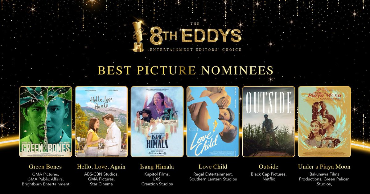 tjpexRue's tweet photo. Hello sisters! Love Child has received five nominations at the 8th EDDYS Entertainment Editors' Choice Awards including Best Picture, Best Director, Best Screenplay, Best Editing, and Best Actress for Jane Oineza! https://t.co/UwlIOUEHn1